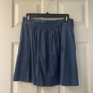 J.Crew Navy mini skirt, casual, spring, summer